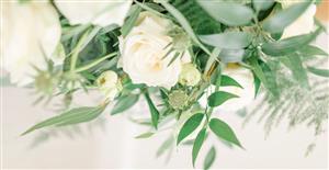 Same Day Flower Delivery in Biggleswade by local florist The Flower Mill. White flower bouquet